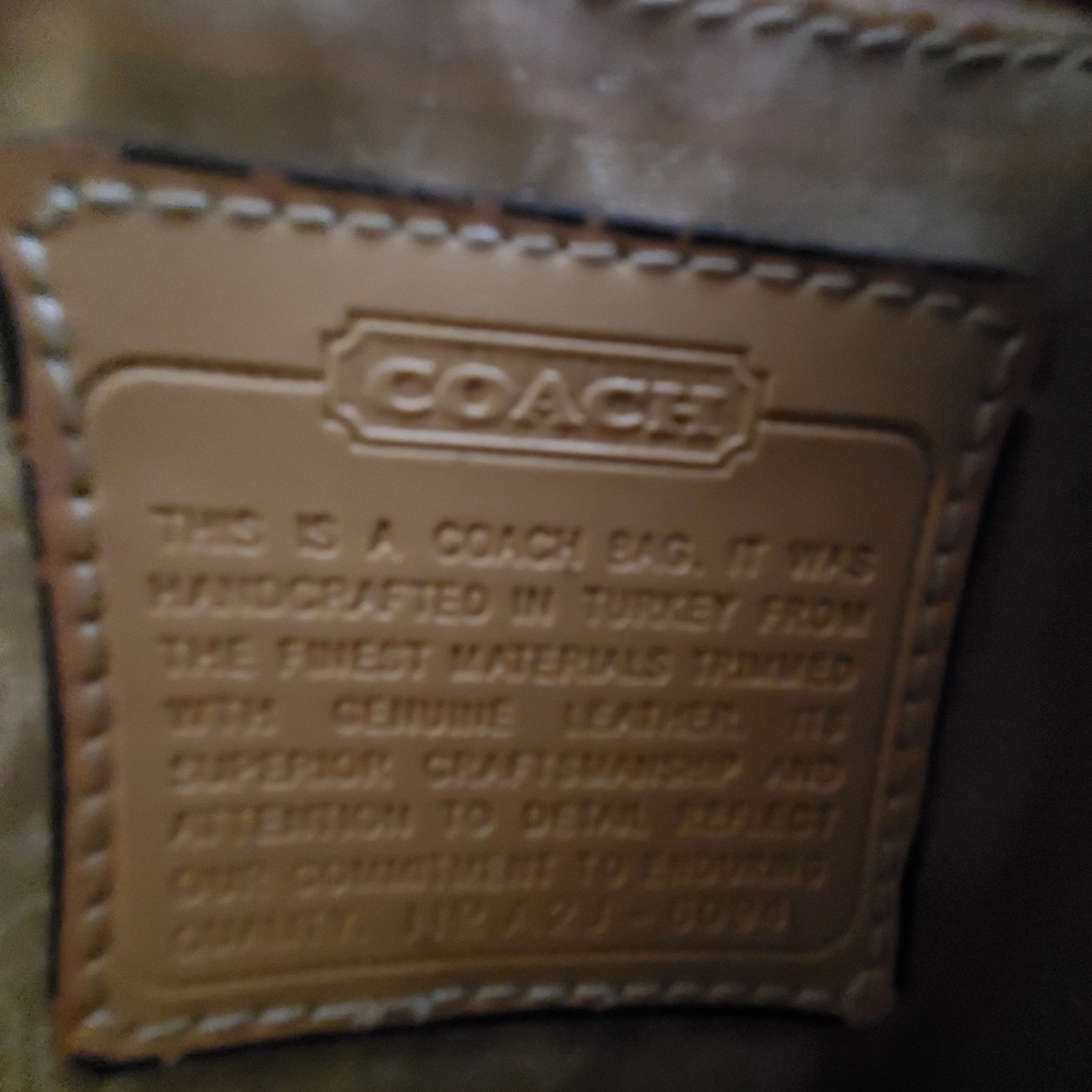 Coach hand bag - Picture 5 of 6
